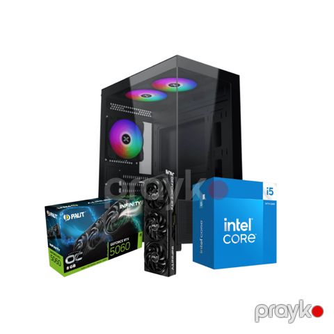 ThunderX Gaming PC- RTX 5060, İ5-14400 (CUSTOM-PC-110) — Pctech — Komponentlər