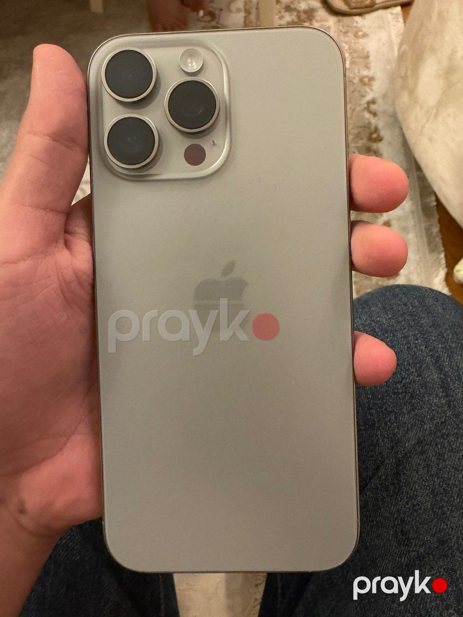 Apple iPhone 16 Pro Max White Titanium 256GB/8GB — Smartfonlar, Bakı (5)