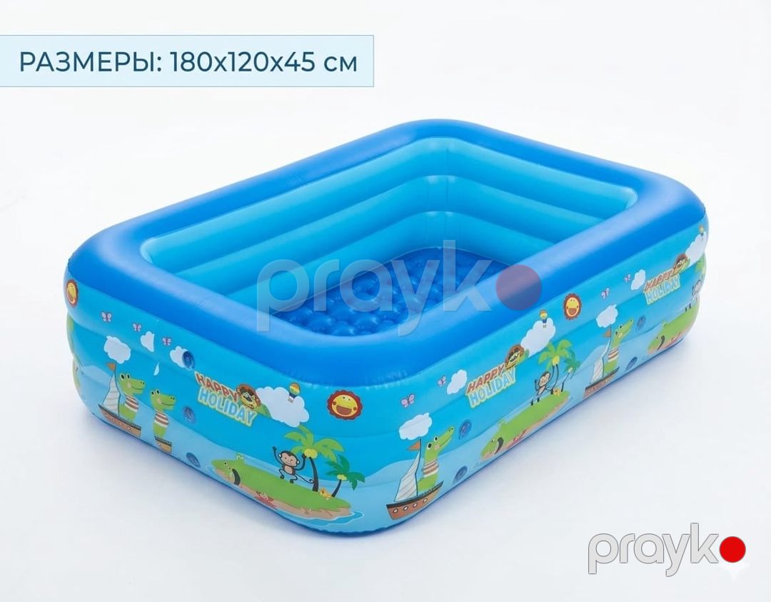 Şişmə hovuz 15429_28, göy, 640 l, 45х120х180 sm — Hovuzlar, Bakı (2)