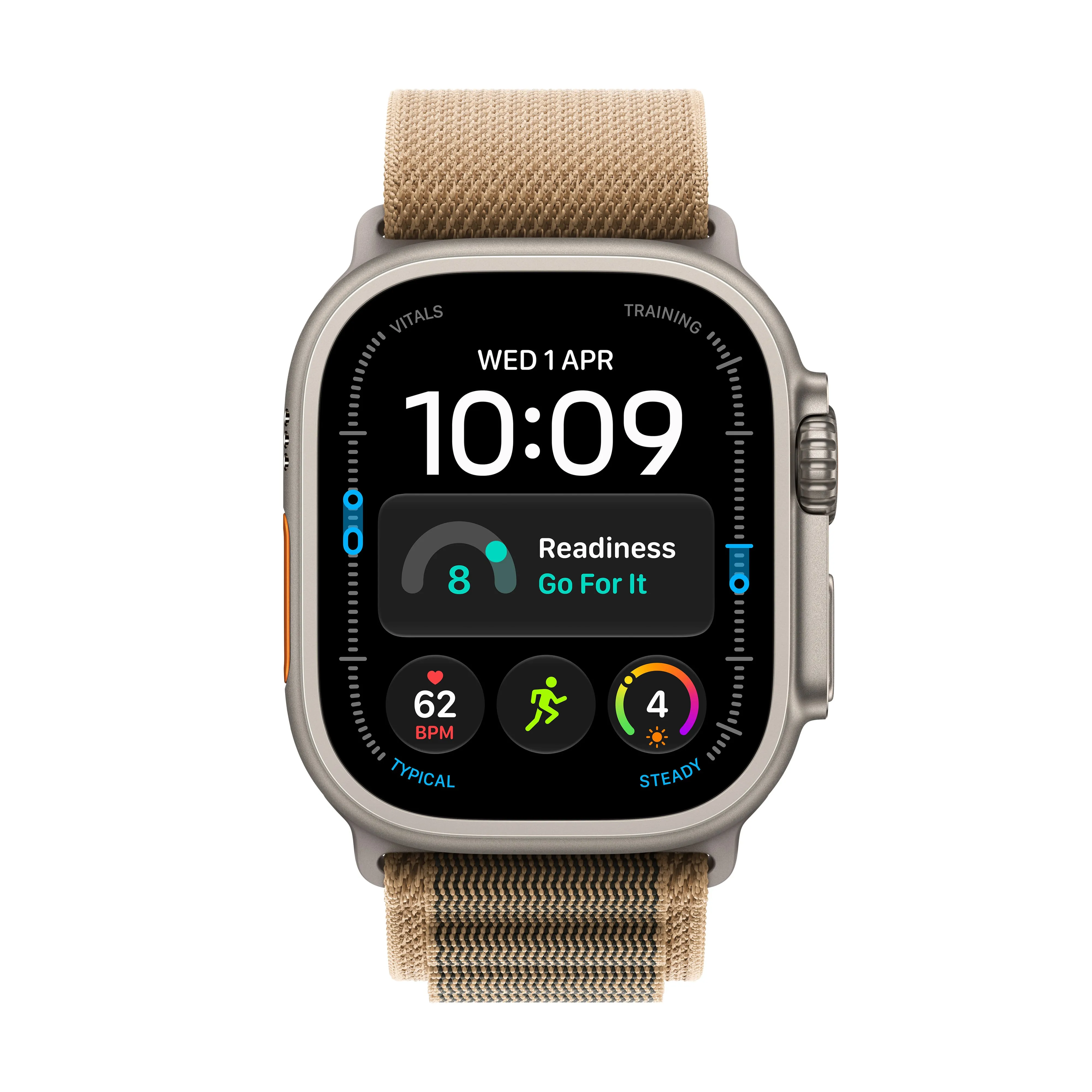 Smart saat Apple Watch Ultra 4 GPS + Cellular, 49mm Natural Titanium Case with Desert Alpine Loop - L (MJAG4QI/A) — Ağıllı saatlar və biləkliklər, Bakı