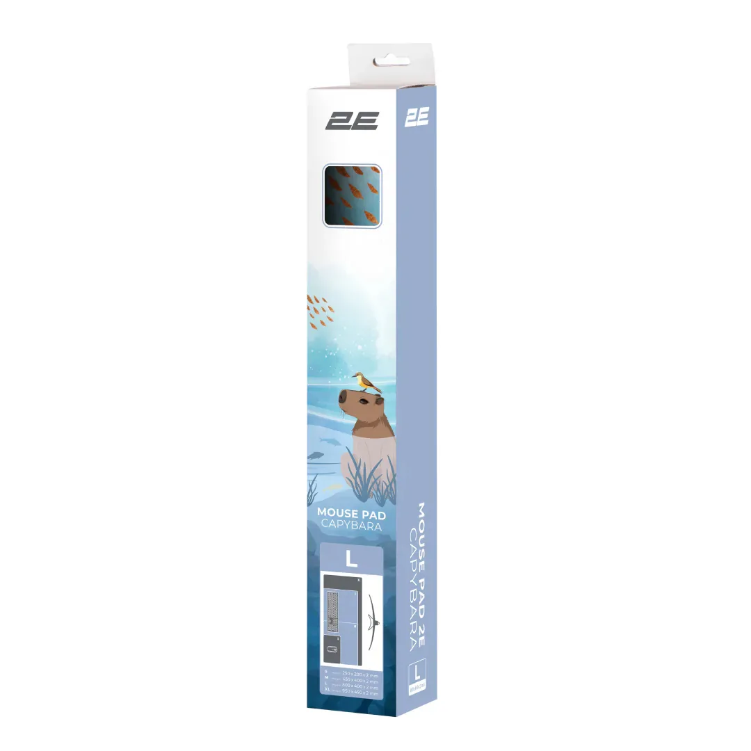 Mouse altlığı 2E Capybarra L Blue (2E-PAD-L-CAPY-BLUE) — Mallar, Bakı (5)