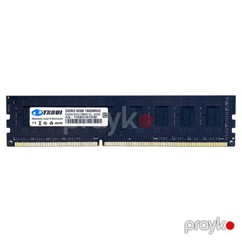 Operativ yaddaş “Txruı 8GB DDR3 Udımm Desktop 1600MHz” (TXR-D3-8-1600-UD) — Bakı