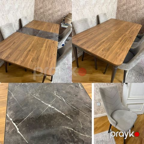 Masa desti. 330azn. 4 stulla. Fabrik istehsali. Yaxsi veziyyetde — Qobu