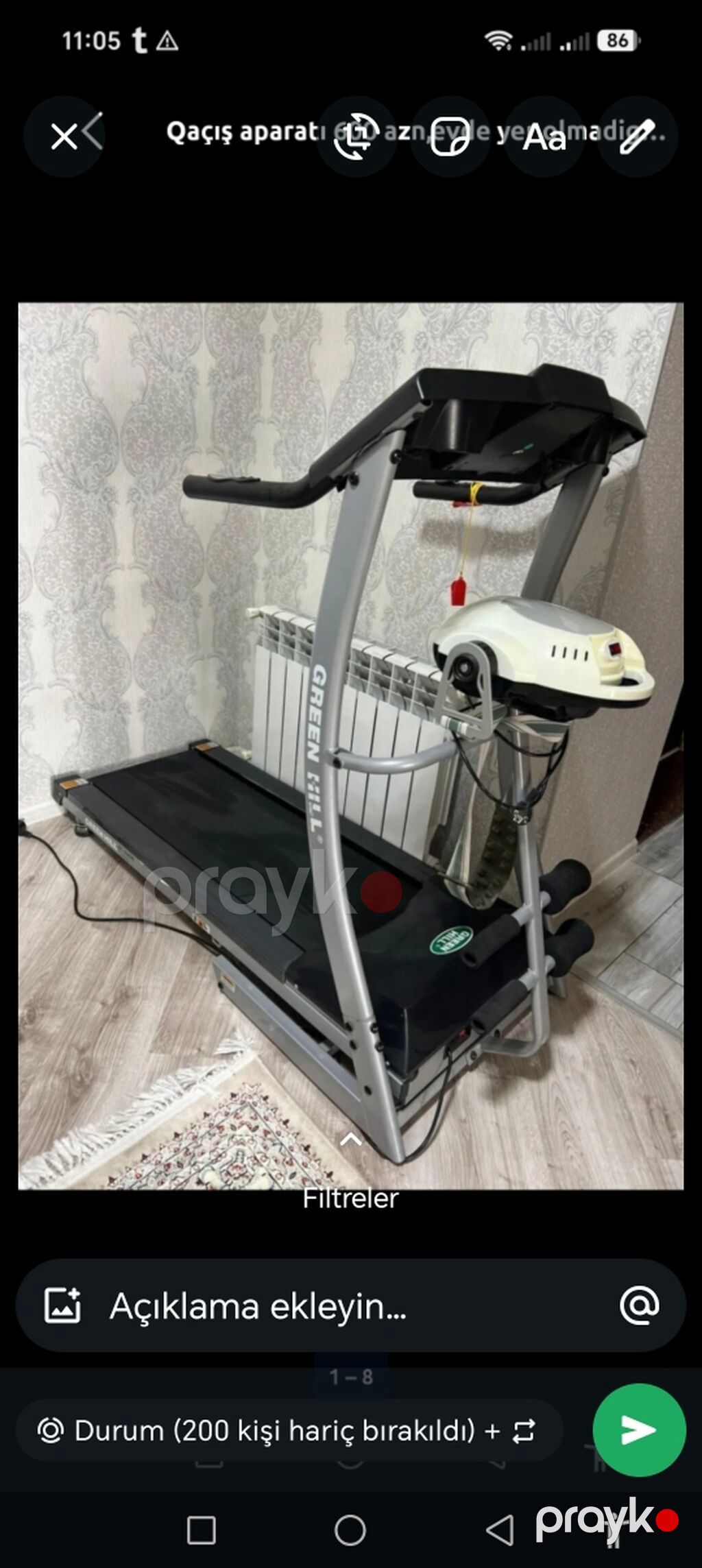 Beqavoy satılır 450azn Cəmi 380 azn heç bir problemi yoxdu işləkdi — Koşu simulyatorları, Digah (4)