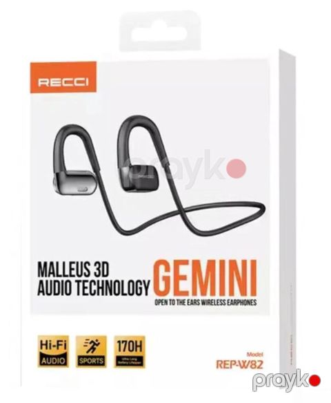 Simsiz qulaqlıq Recci Gemini Rep-W82 Tip - İdman qulaqlıqları, Simsiz — Bakı