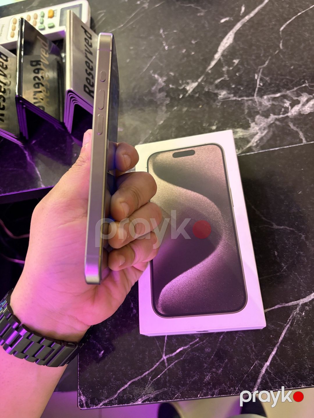Apple iPhone 15 Pro Natural Titanium 128GB/8GB — Smartfonlar, Bakı (4)