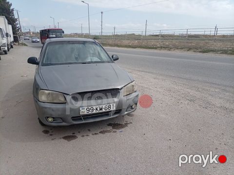 Hyundai Accent, 1.6 L, 2002 il, 318 324 km — Bakı