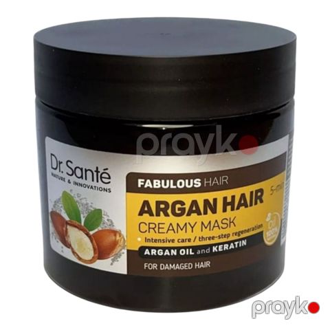 Krem-maska Dr. Sante Argan Oil and Keratin 300 ml — Bakı