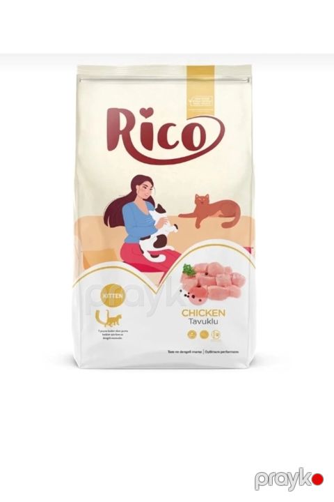 Quru yem Rico Kitten Chiken, 1 kq — Bakı