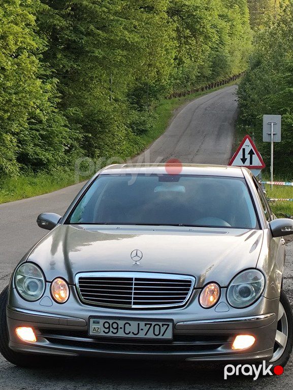 Mercedes E 240, 2.6 L, 2004 il, 248 000 km — Avtomobillər, Qusar (6)