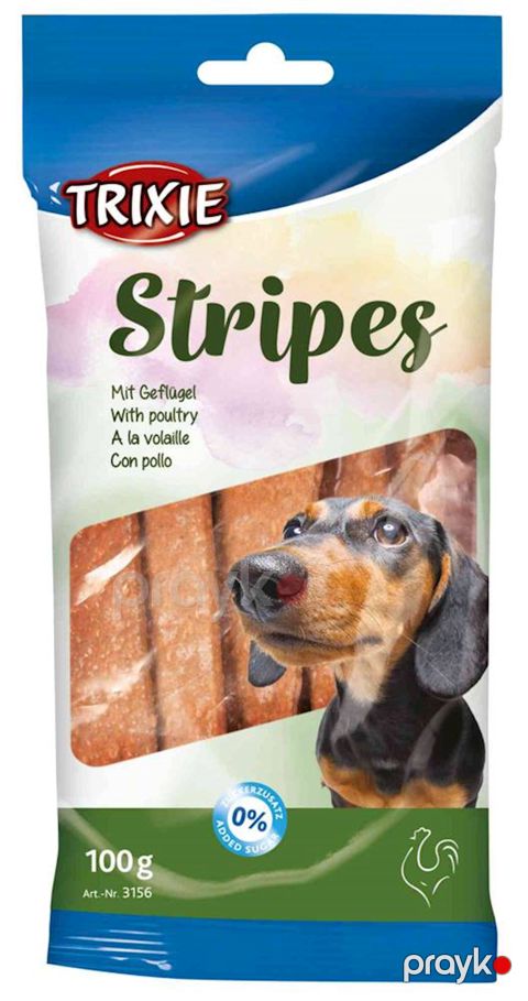 Məzə Trixie Stripes Ev Quşu Əti ilə 10 əd 100 q — Bakı