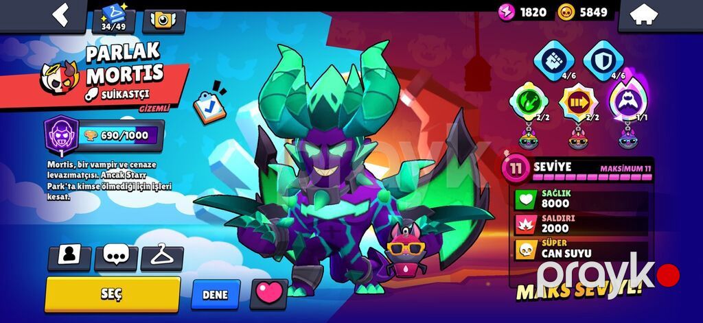 Brawl Stars hesabında nadir və tematik skinlər toplusu - Buz — Digər, Lənkəran (4)
