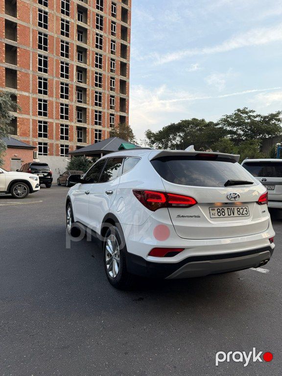 Hyundai Santa Fe, 2.0 L, 2018 il, 145 000 km — Avtomobillər, Bakı (7)