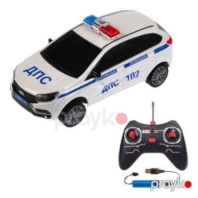 Təkərli oyuncaq Polis maşını, pultla idarə olunan, işıqlı, USB ilə enerji yığma, yüksək keyfiyyətli material, 3+ yaş - BR-078 — Bakı