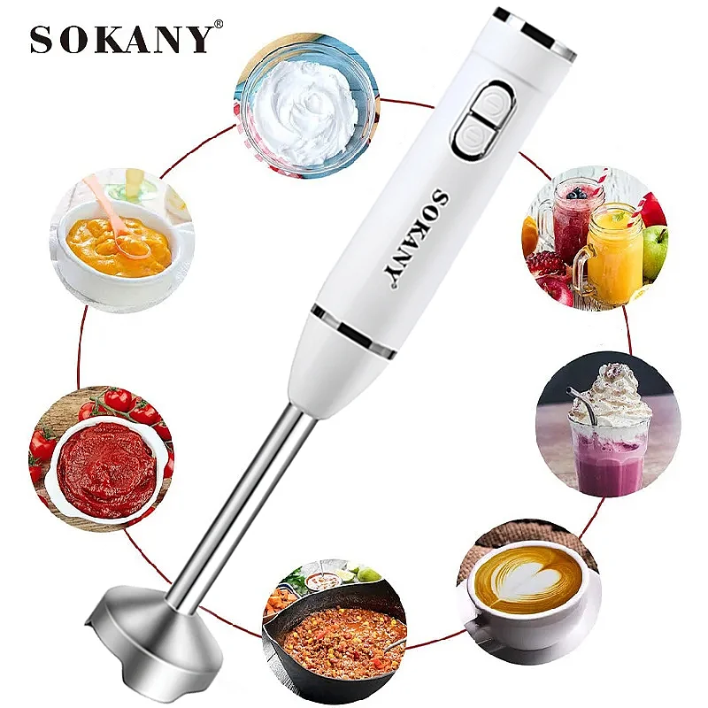 Blender Sokany SK-DD-1805 White — Blenderlər, xırdalayanlar və mikserlər, Bakı (3)