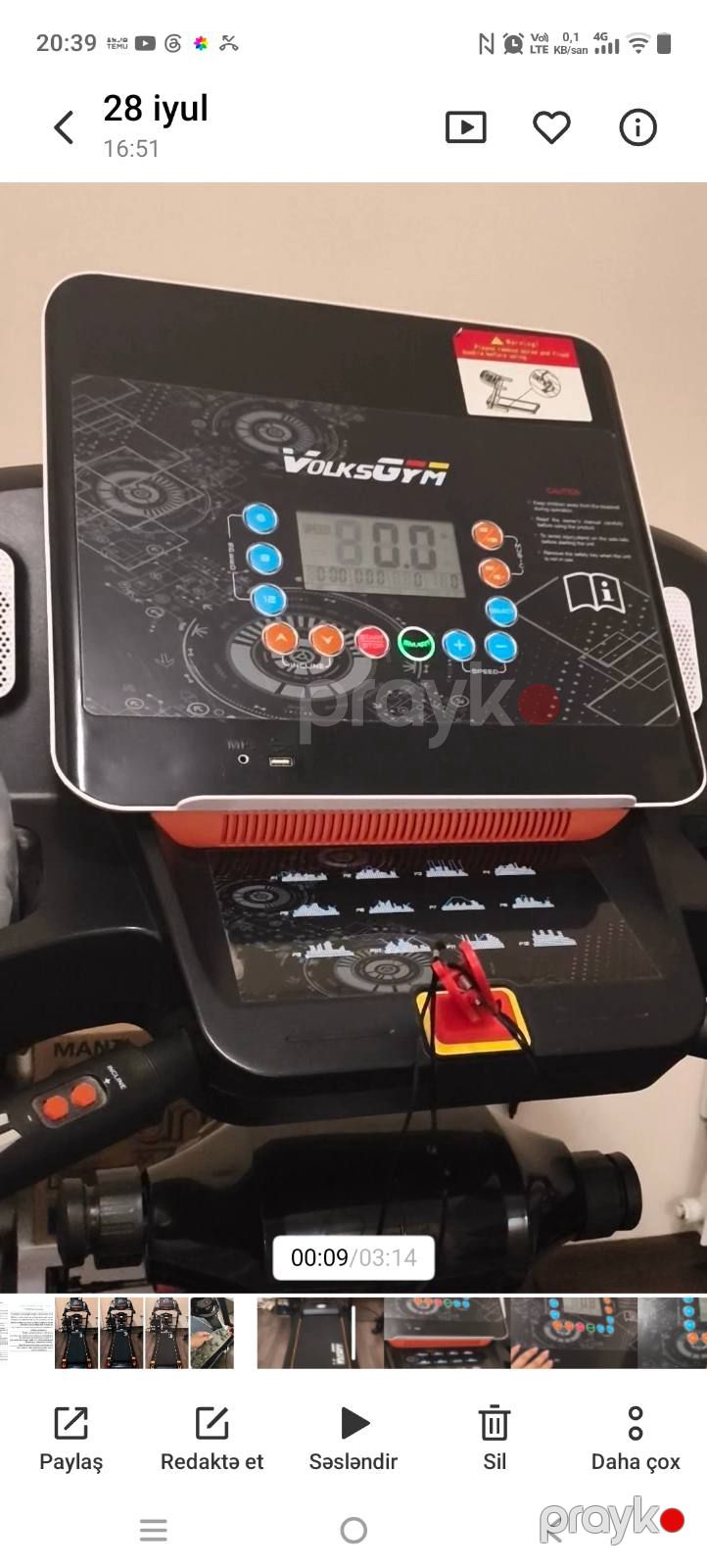 Volksgym Qaçış Qurğusu — İdman, hobi, istirahət, Bakı (2)