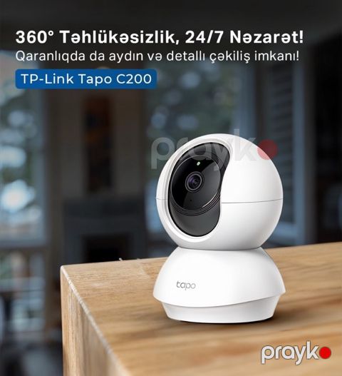 Smart Wi-Fi kamera "Tapo c200" — Bakı