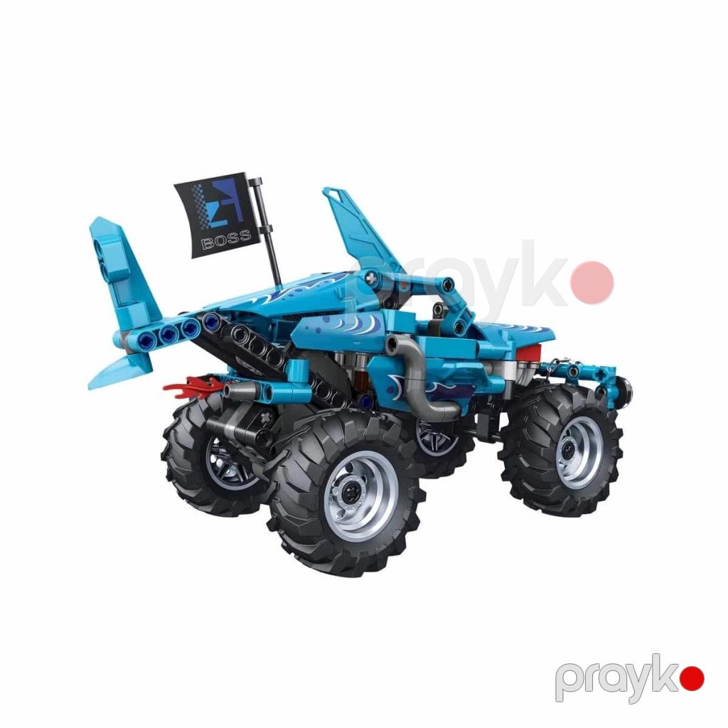 Blok konstruktoru 992472 Monster Truck, 259 hissə, 6+ yaş, mavi — Mallar, Bakı (2)