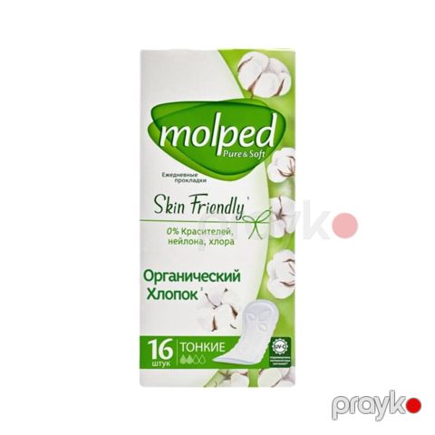 Gündəlik bezlər Molped Pure Soft Cotton Thin, 16 ədəd — Bakı