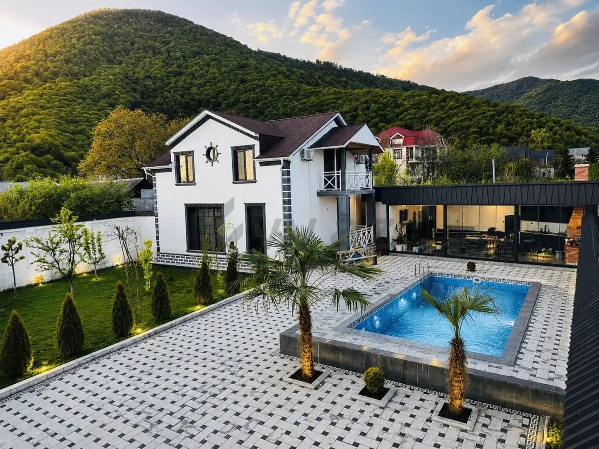 4 otaqlı Həyət evi Kirayə (günlük), Qəbələ — Ev, villa, Qəbələ (3)