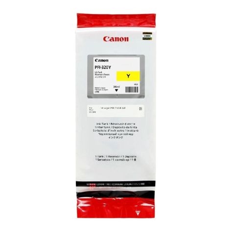 Canon PFI-320 Y Yellow Original Ink Tank 300 ml — Bakı