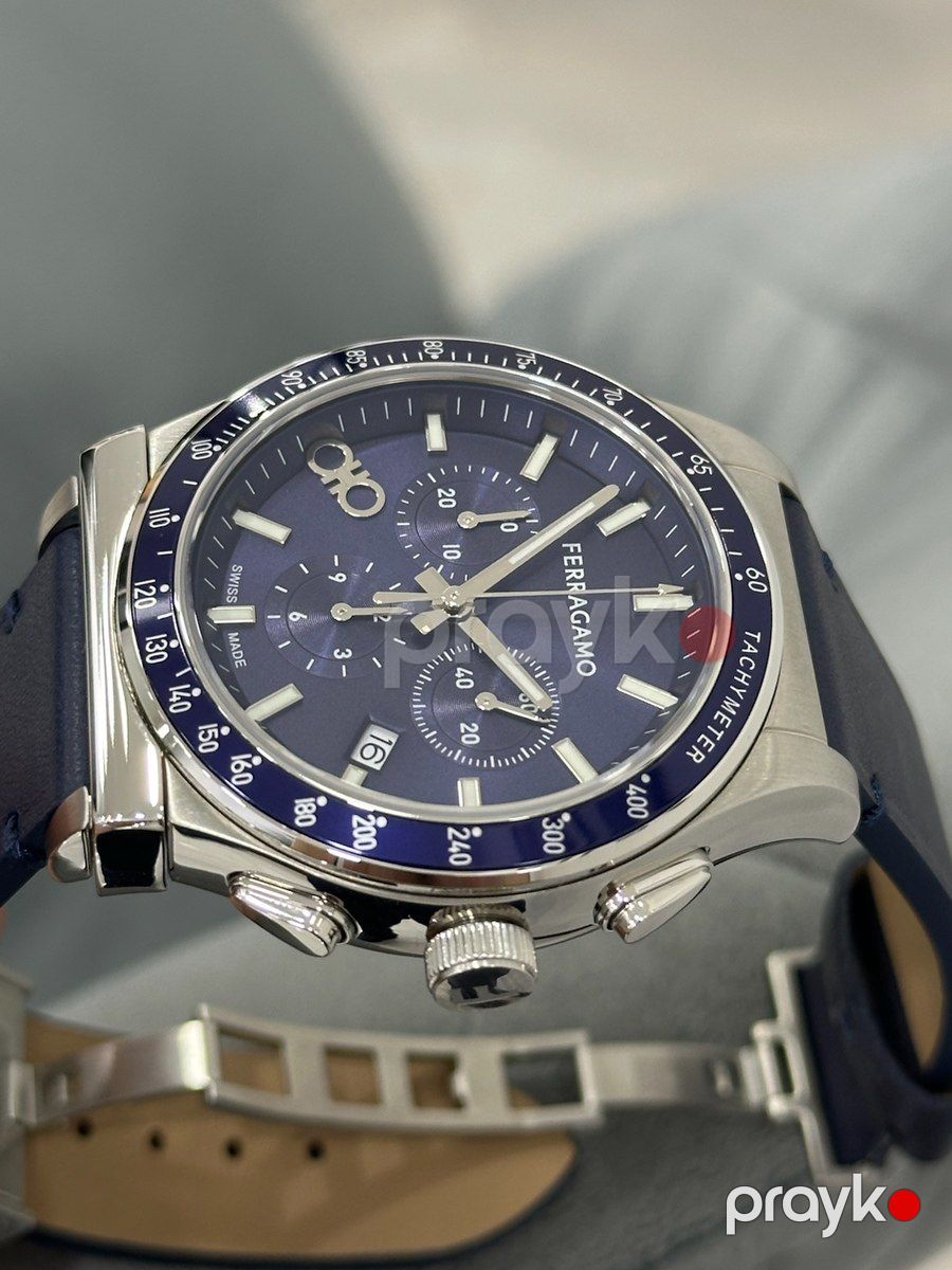 "Salvatore Ferragamo 1927 Chrono" qol saatı — Şəxsi əşyalar, Bakı (2)