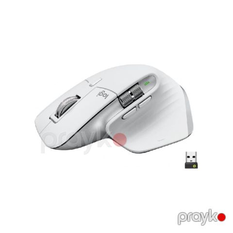 Logitech MX Master 3S Bluetooth Mouse – Pale Grey — Bakı