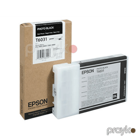 Epson I/C SP-7880/9880 Photo Black T6031 Kartric — Bakı