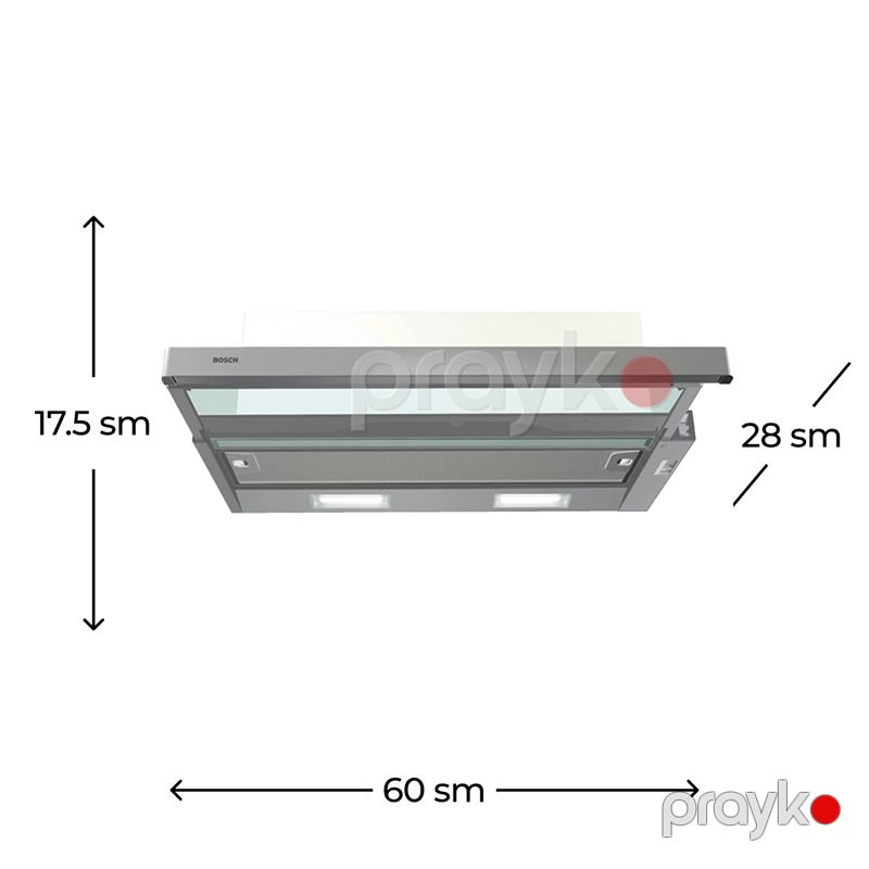 Aspirator Bosch DFT63CA50Q — Mətbəx cixartma qapıları və aksesuarları, Bakı (2)