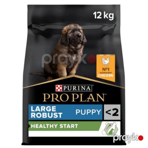 Quru yem Purina Pro Plan Large Robust Puppy Chicken, İri Cins Bala İtlər üçün, Toyuq Əti ilə, 12 kq — Bakı