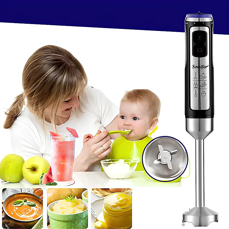 Blender Sonifer SF-8138 — Blenderlər, xırdalayanlar və mikserlər, Bakı (6)