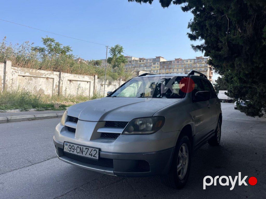 Mitsubishi Outlander, 2.4 L, 2002 il, 250 000 km — Avtomobillər, Bakı (3)