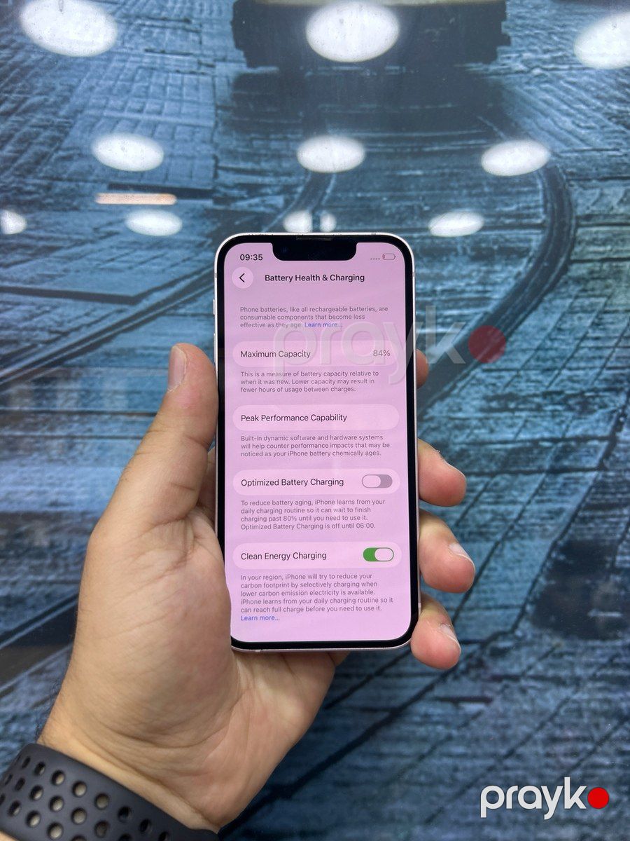 Apple iPhone 13 Mini Pink 128GB/4GB — Smartfonlar, Bakı (7)