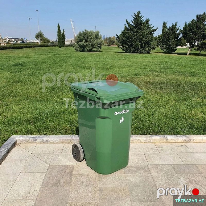 Zibil qabi 360 ltr tekerli — Ev malları, Bakı (2)