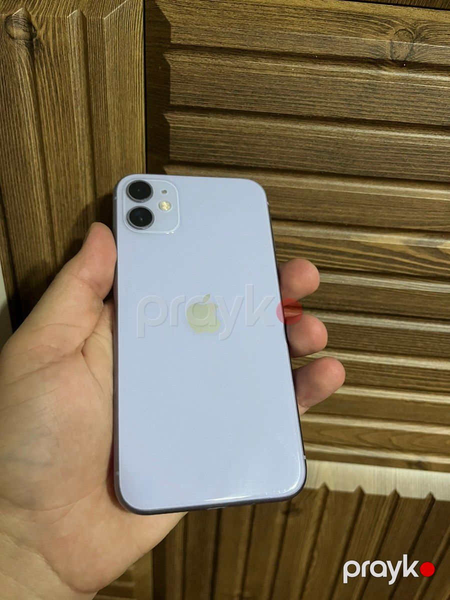 Apple iPhone 11 Purple 128GB/4GB — Smartfonlar, Bakı (2)