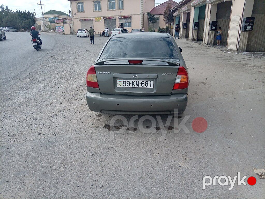 Hyundai Accent, 1.6 L, 2002 il, 318 324 km — Avtomobillər, Bakı (5)