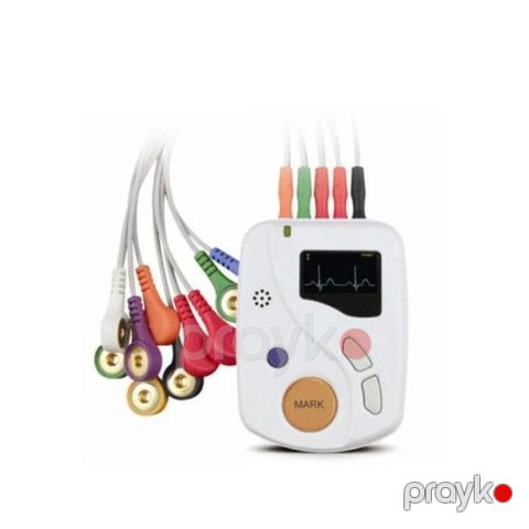 Contec TLC6000 12 Kanallı 48 Saatlıq Holter EKQ Sistemi — Bakı