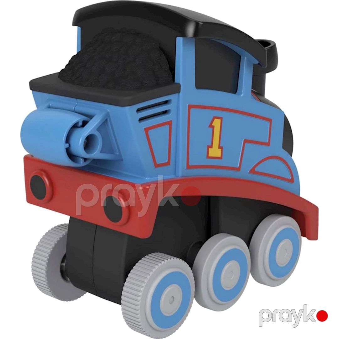 İnersiyalı parovoz Fisher-Price HGX70/HDY75 Thomas & Friends Thomas, 2 yaşdan, 11.5х12 sm, plastik, göy — Mallar, Bakı (3)