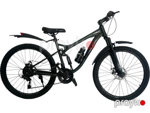 Dağ velosipedi BMX GTR 816 26 Mat yaşıl KZ197 — Bakı