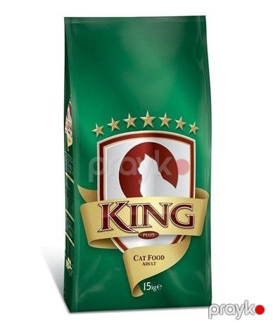 Quru yem King yetkin pişiklər üçün, balıq ilə 1 kq çəki ilə — Bakı