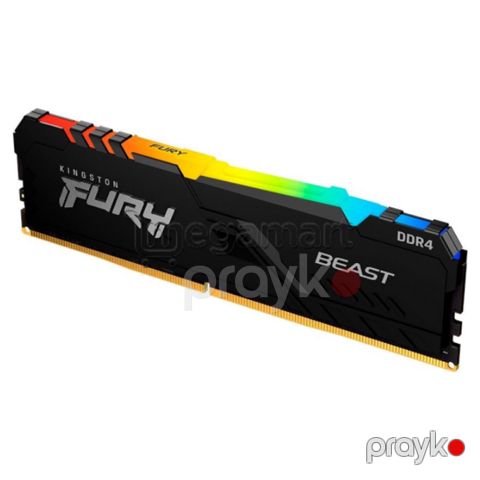 Operativ yaddaş Kingston Fury Beast RGB DDR4 (KIN-D4-16-3600-UD-FB-RGB) — Bakı
