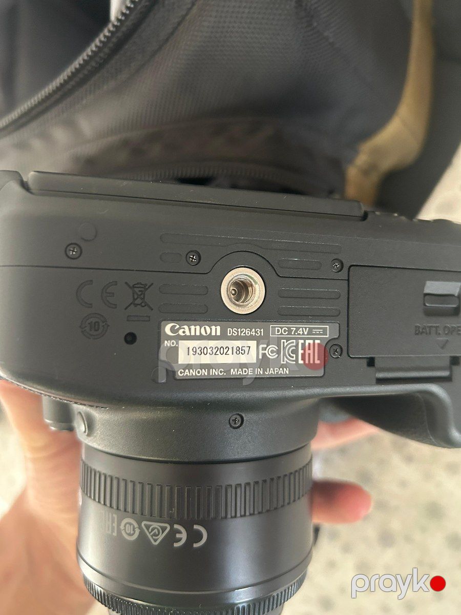 Fotoaparat Canon EOS 700D + 50mm f/1.8 — Foto və video texnikası, Bakı (6)