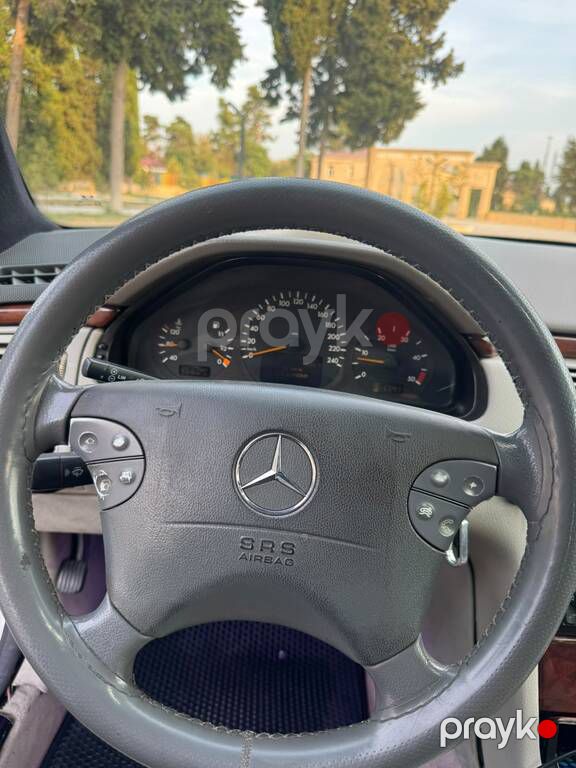 Mercedes E 220, 2.2 L, 2000 il, 655 349 km — Avtomobillər, İmişli (10)