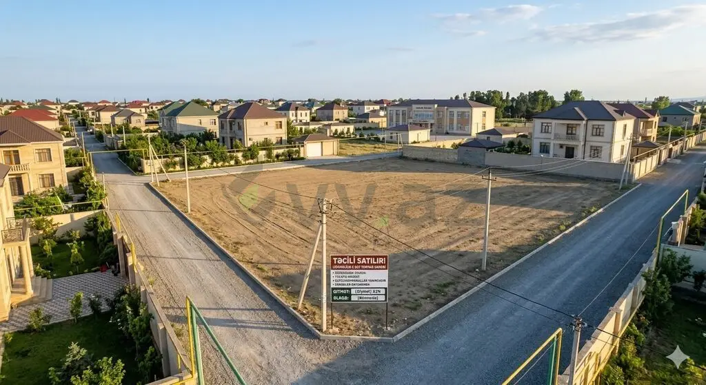 6 sot Torpaq Satılır, Hökməli, Abşeron