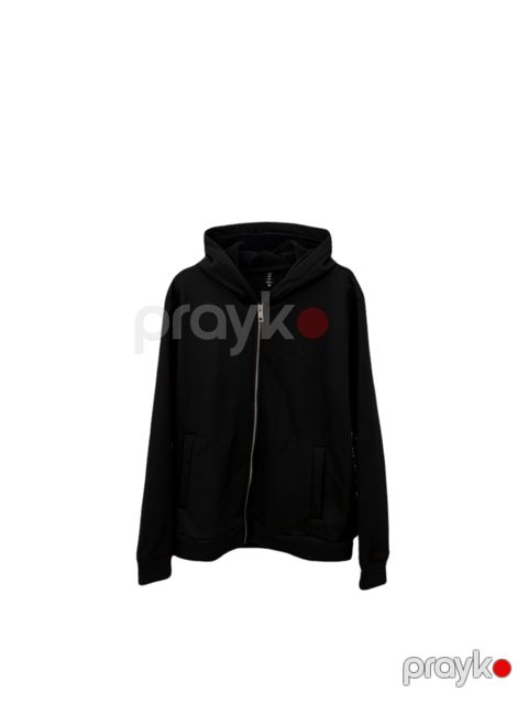 Kişilər üçün fermuarlı xudi dec_5998479, qara, pambıq/poliyester, ölçü S — Bakı