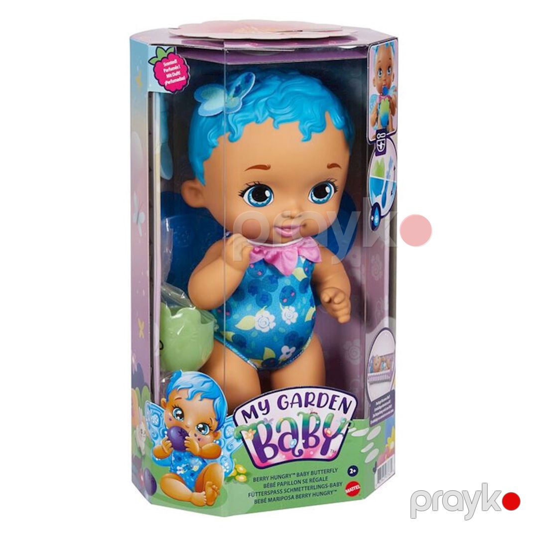Kukla My Garden Baby, Berry Hungry Baby Butterfly Doll GYP01, 30 sm — Mallar, Bakı (3)