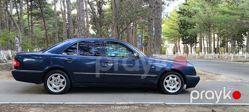 Mercedes E 220, 2.2 L, 1997 il, 350 000 km — Avtomobillər, Sumqayıt (3)