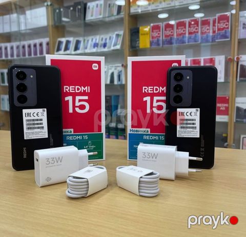 Redmi 15 8/256 425 Azn NFC Alış zamanı ƏDV Qebzi verilir — Bakı