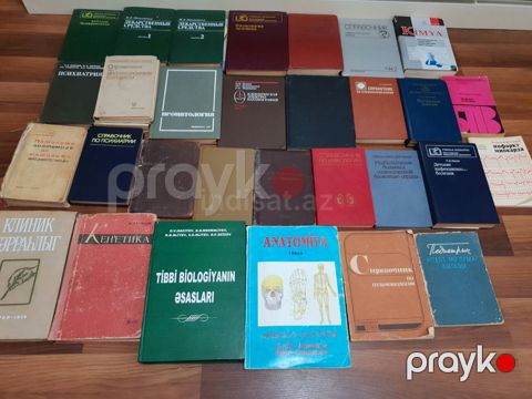 Tibb kitabları satılır həkimlər və tələbələr üçün