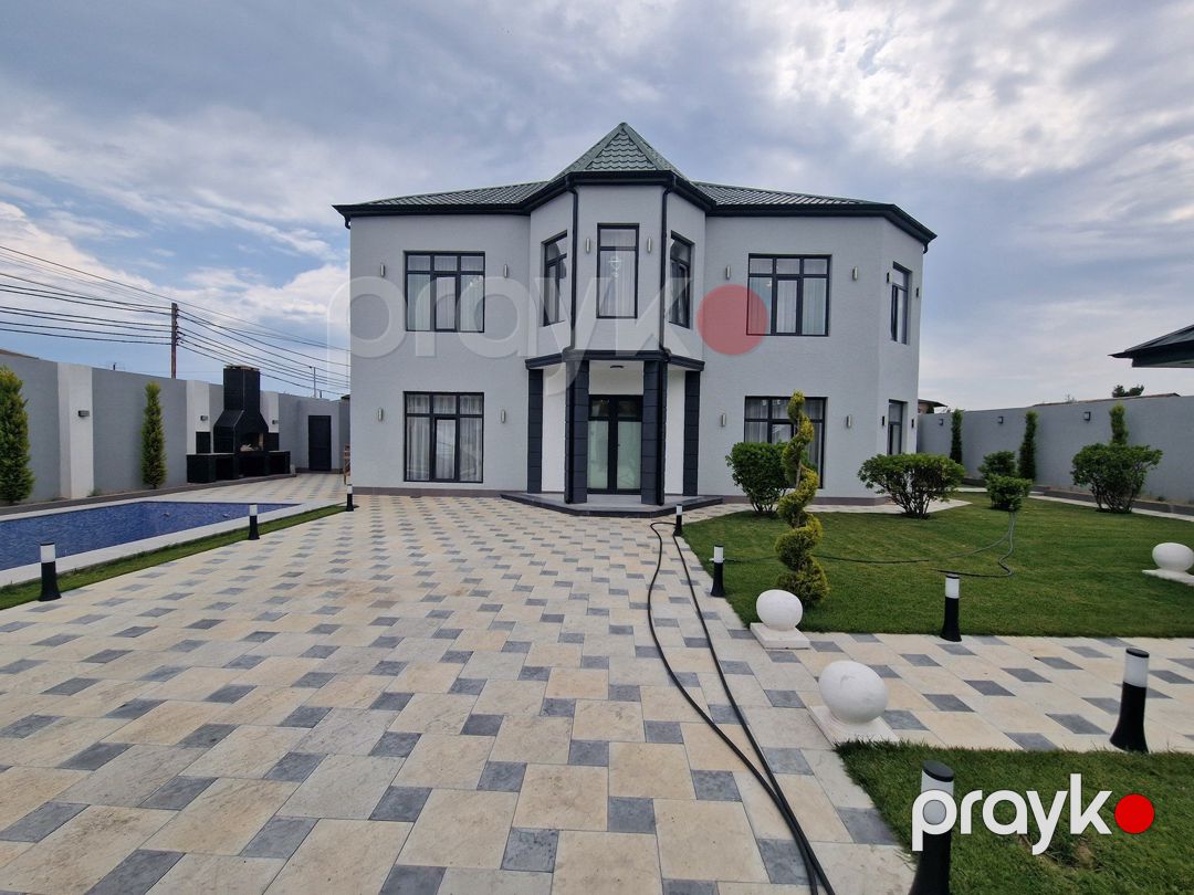 Satılır 6 otaqlı həyət evi/bağ evi 240 m² — Ev, villa, Bakı (5)